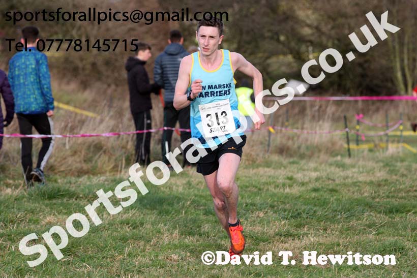Senior mens North Eastern Cross Country, 2018 Northern Cross Country Champs., Wrekenton, Gateshead. Photo:  David T. Hewitson/Sports for All Pics